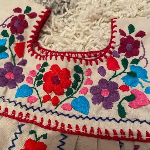 Baby Girl  Mexican Dress - Picture 3 of 3